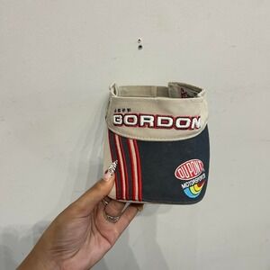 Vintage 90s Chase Authentics Dupont Motorsports Jeff Gordon Nascar Racing Visor